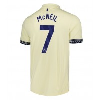 Everton Dwight McNeil #7 Vonkajší futbalový dres 2025-26 Krátky Rukáv